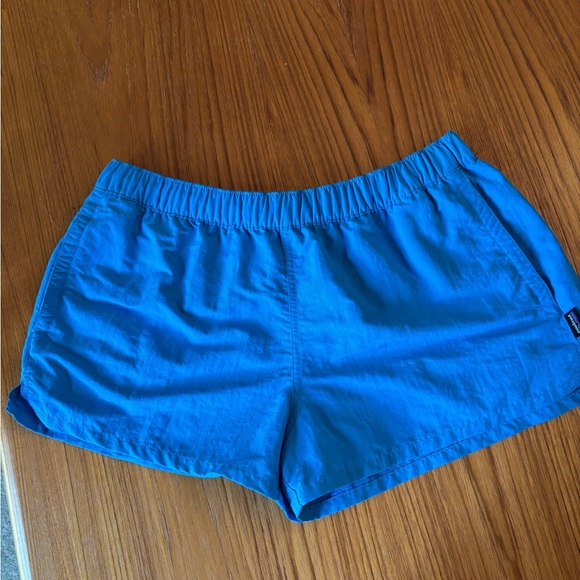 Patagonia Blue Athletic Shorts Size Medium - Picture 1 of 4